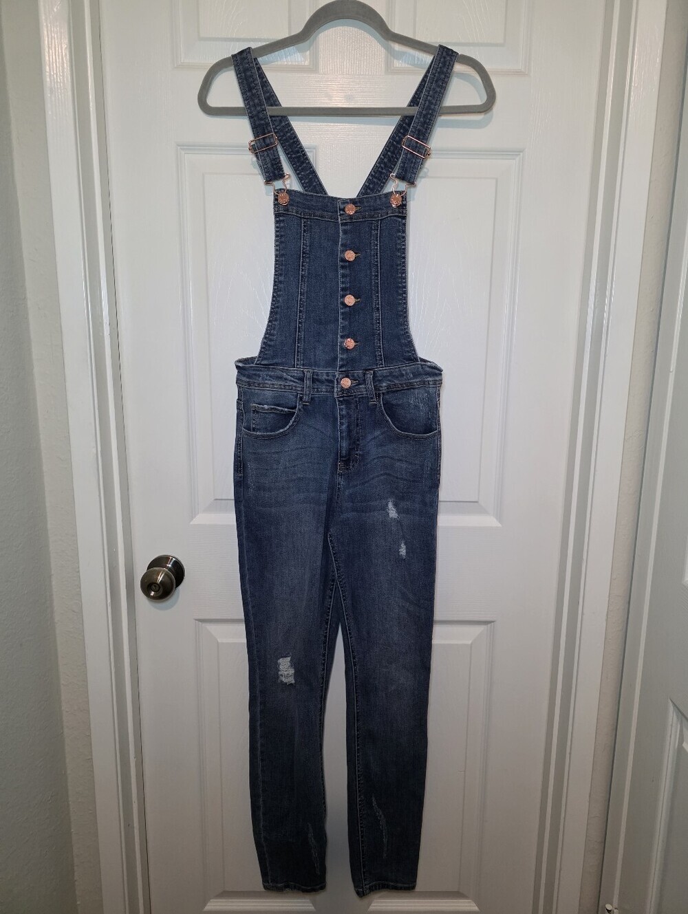 Guess Denim Overalls Sz 28 Skinny